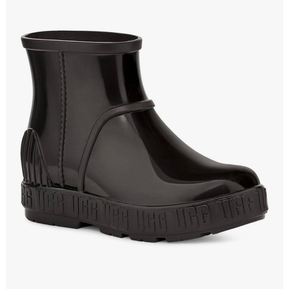 Size 1 Unisex Kids Ugg Drizlita Rubber Rain Boots - Picture 1 of 8